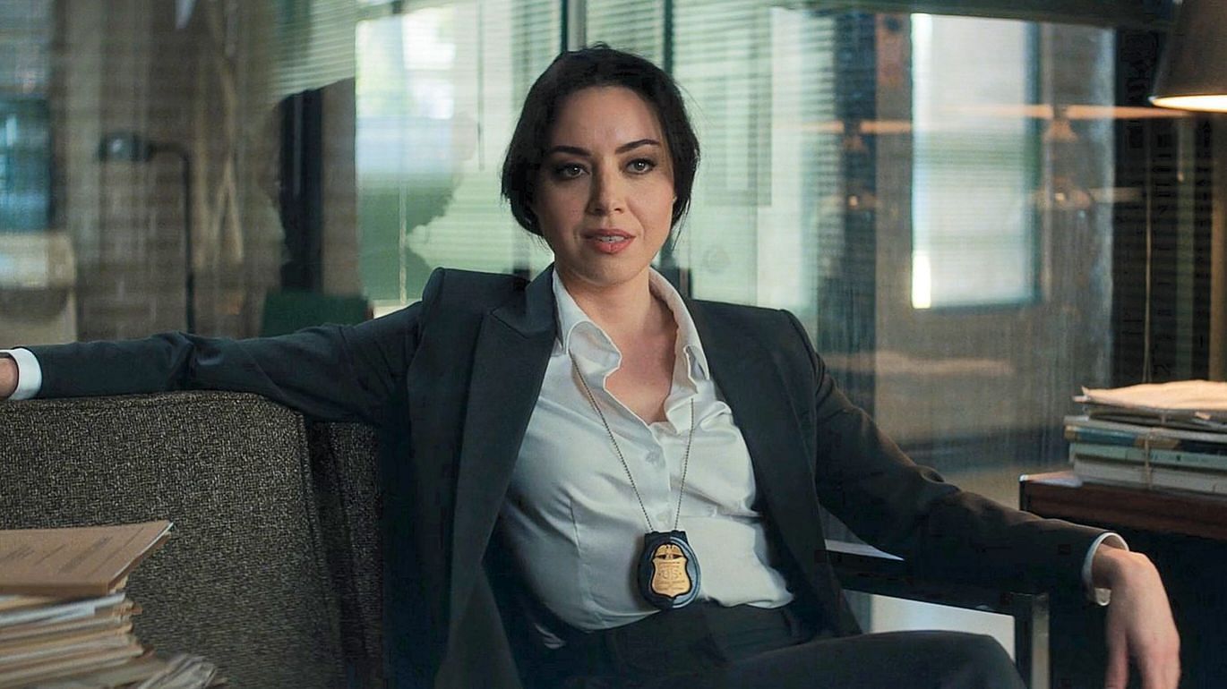 Aubrey Plaza as Rio in a still from Agatha All Along (via Marvel Studios / YouTube)