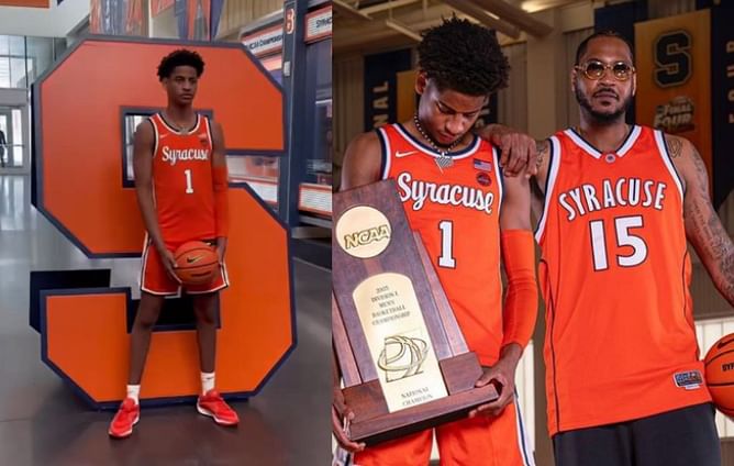 "My dad never pushes me to go to Syracuse": Carmelo Anthony's son Kiyan Anthony reveals his parents never nudged him to choose the Orange