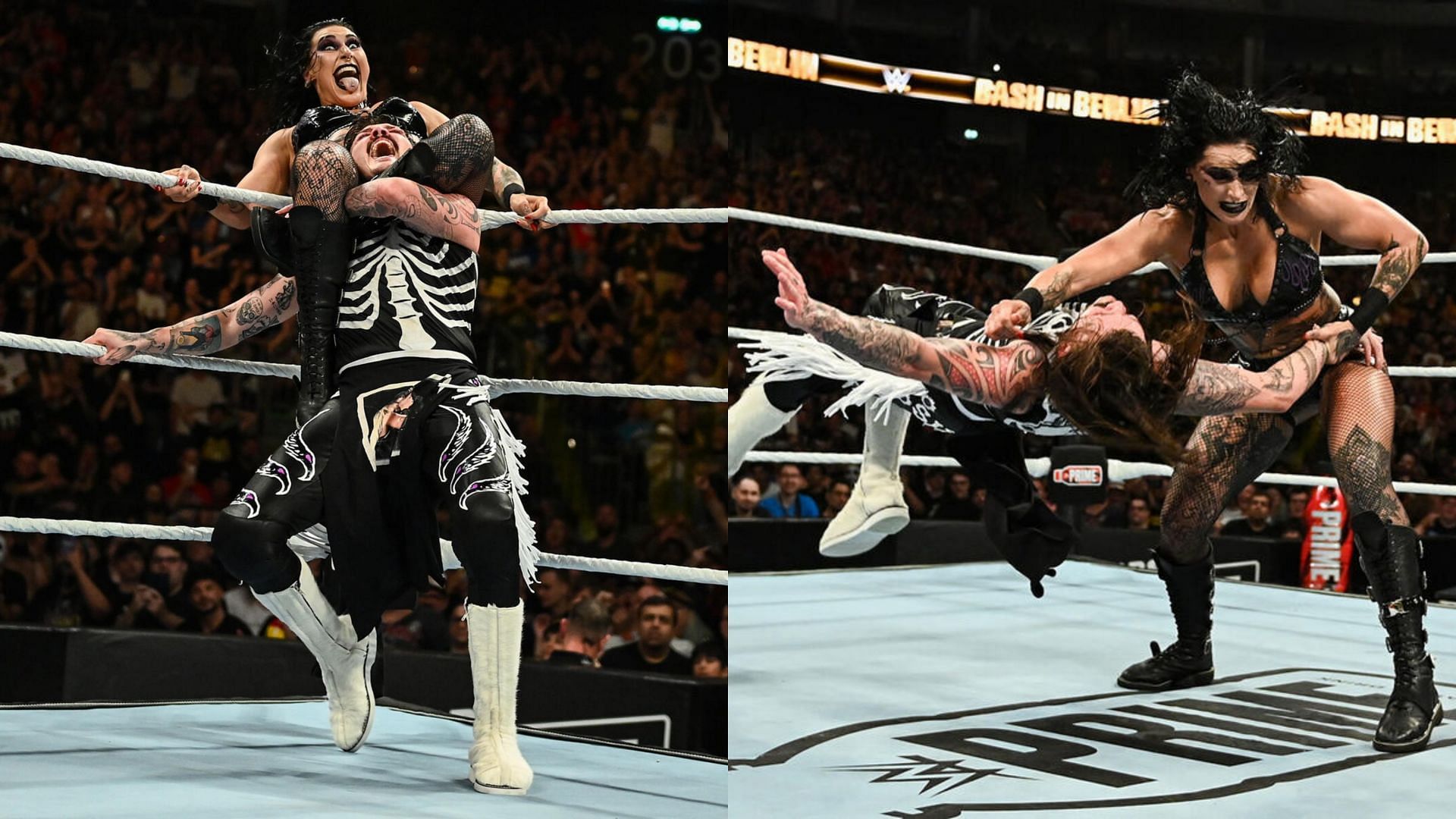 Will Rhea Ripley face Dominik Mysterio in a singles match? (Images credit: WWE.com)