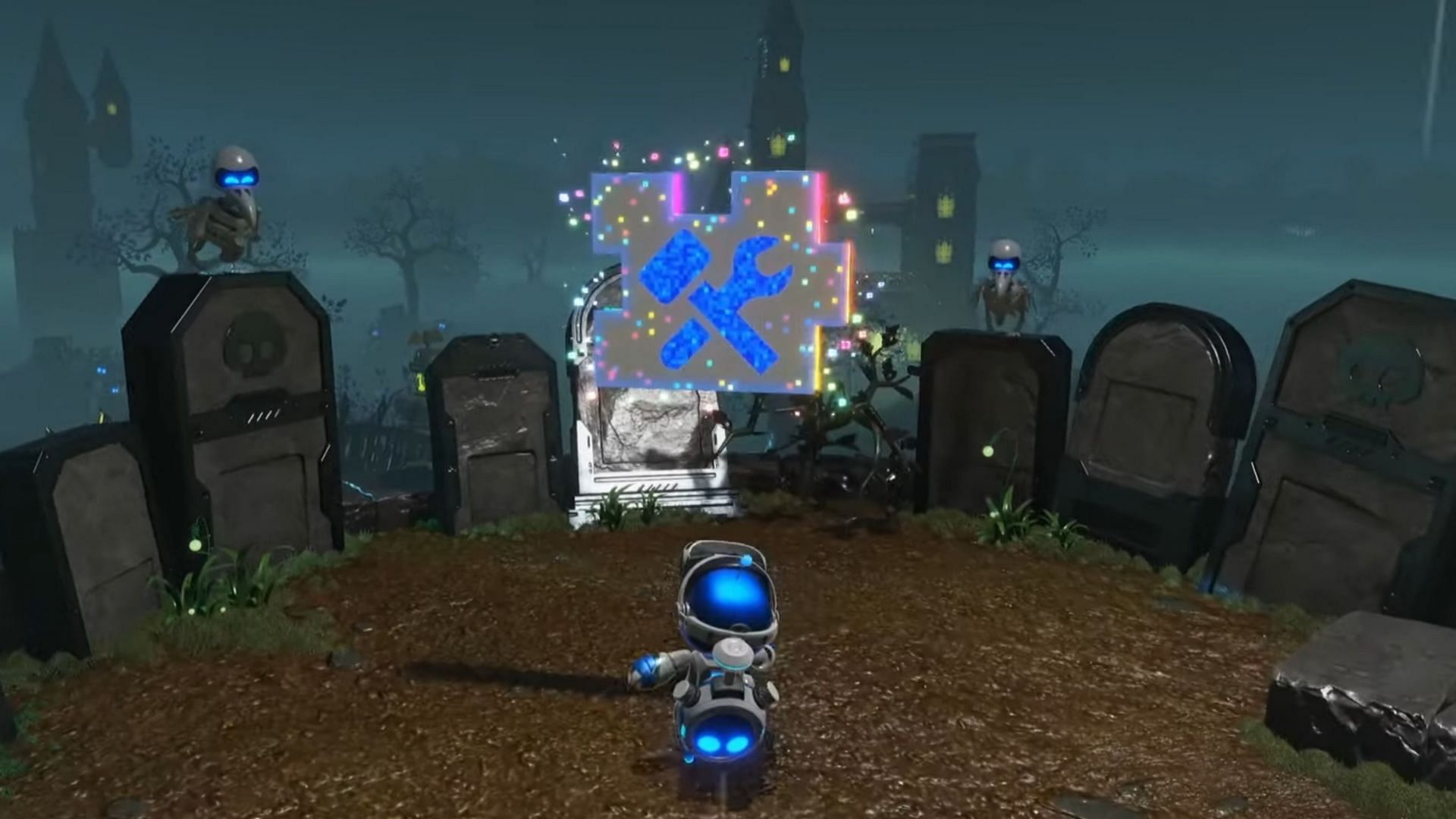 Bot number 2 of Astro Bot Spooky Time (Image via Sony Interactive Entertainment)