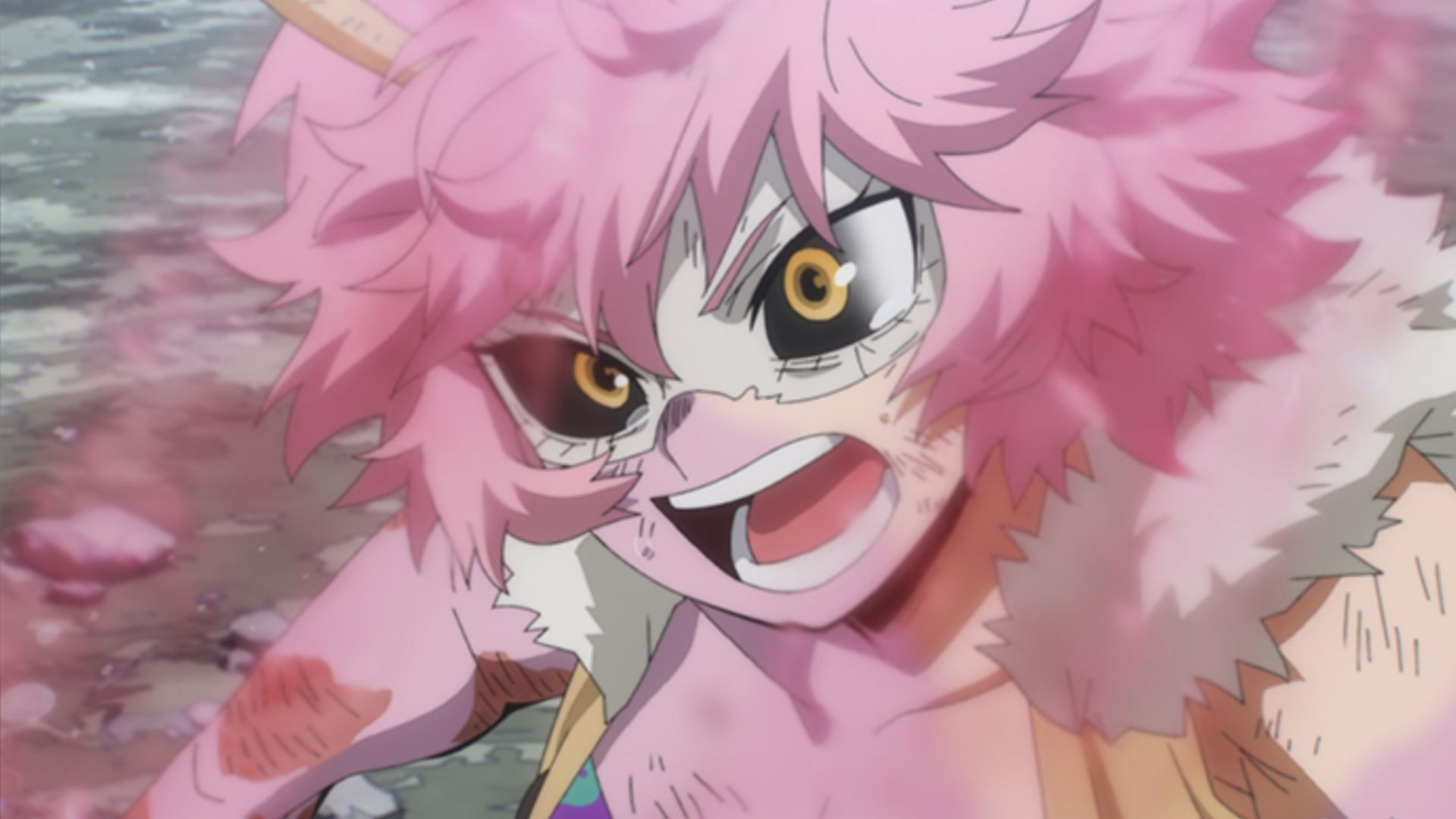 Mina Ashido as seen in My Hero Academia Season 7 Episode 18 preview (Image via BONES)