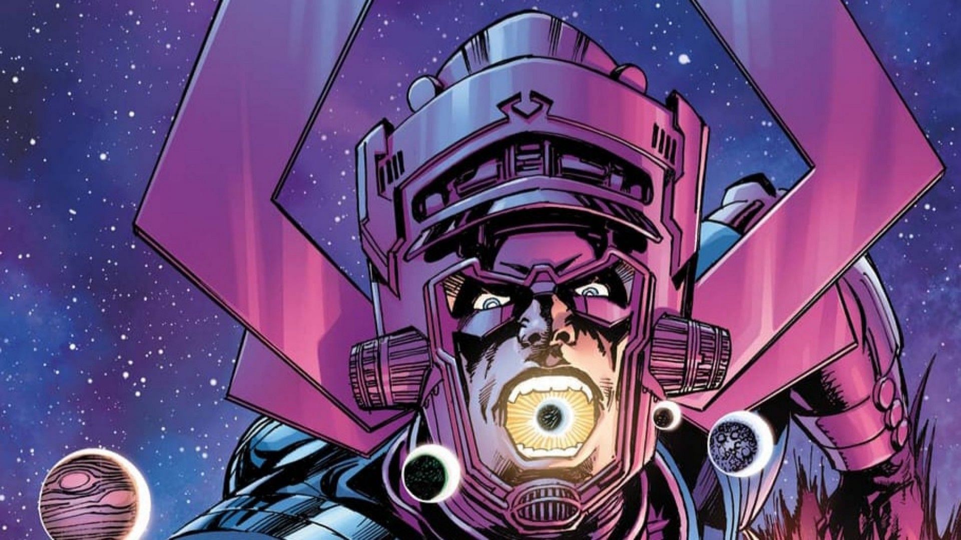 Galactus in the comic books (image via Marvel)