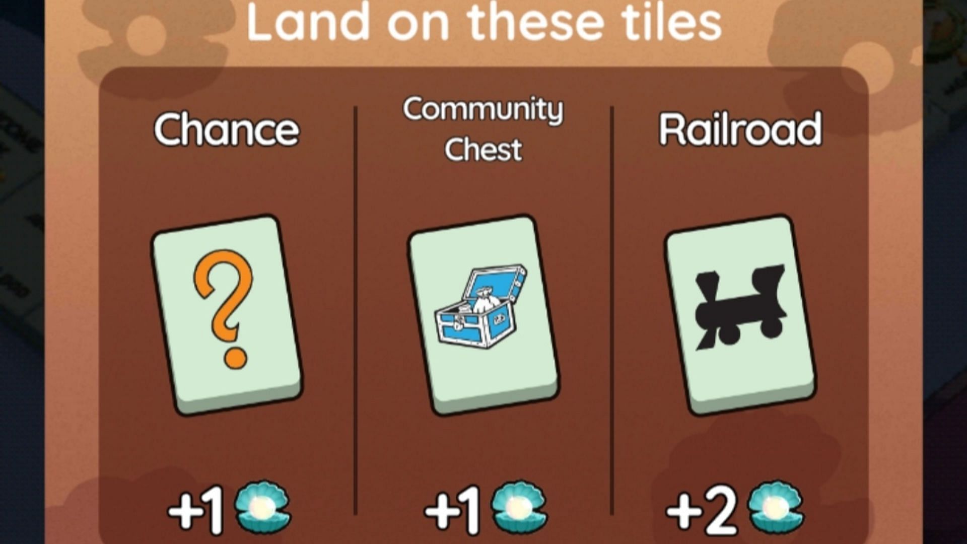 Land on these tiles to collect points (Image via Scopely)