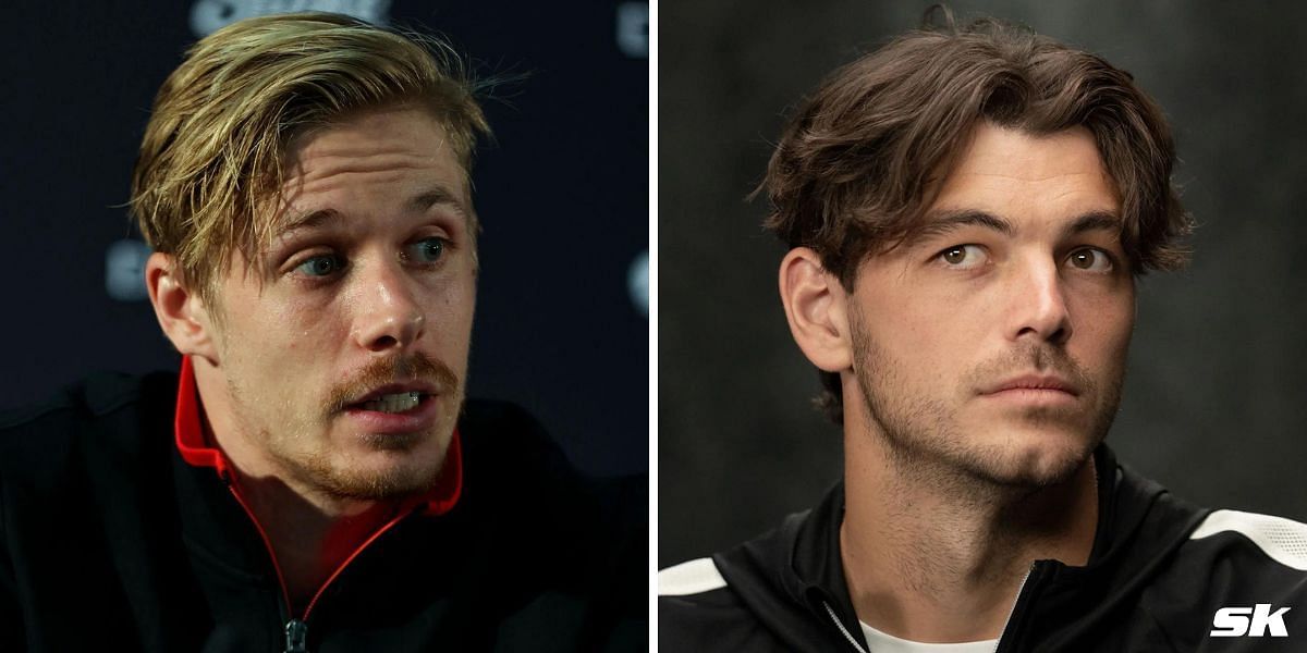 Denis Shapovalov shared an opinion similar to that of Taylor Fritz on players featuring in exhibition tournaments [Denis Shapovalov (L), Taylor Fritz (R), Source: Getty]