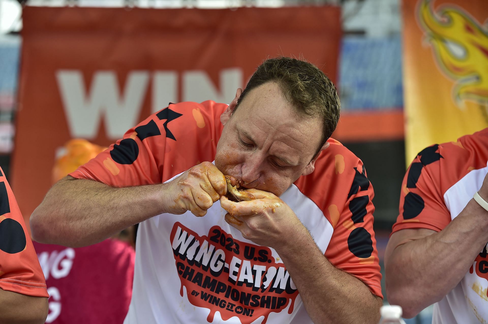 Joey Chestnut (Photo by John Normile/Getty Images)