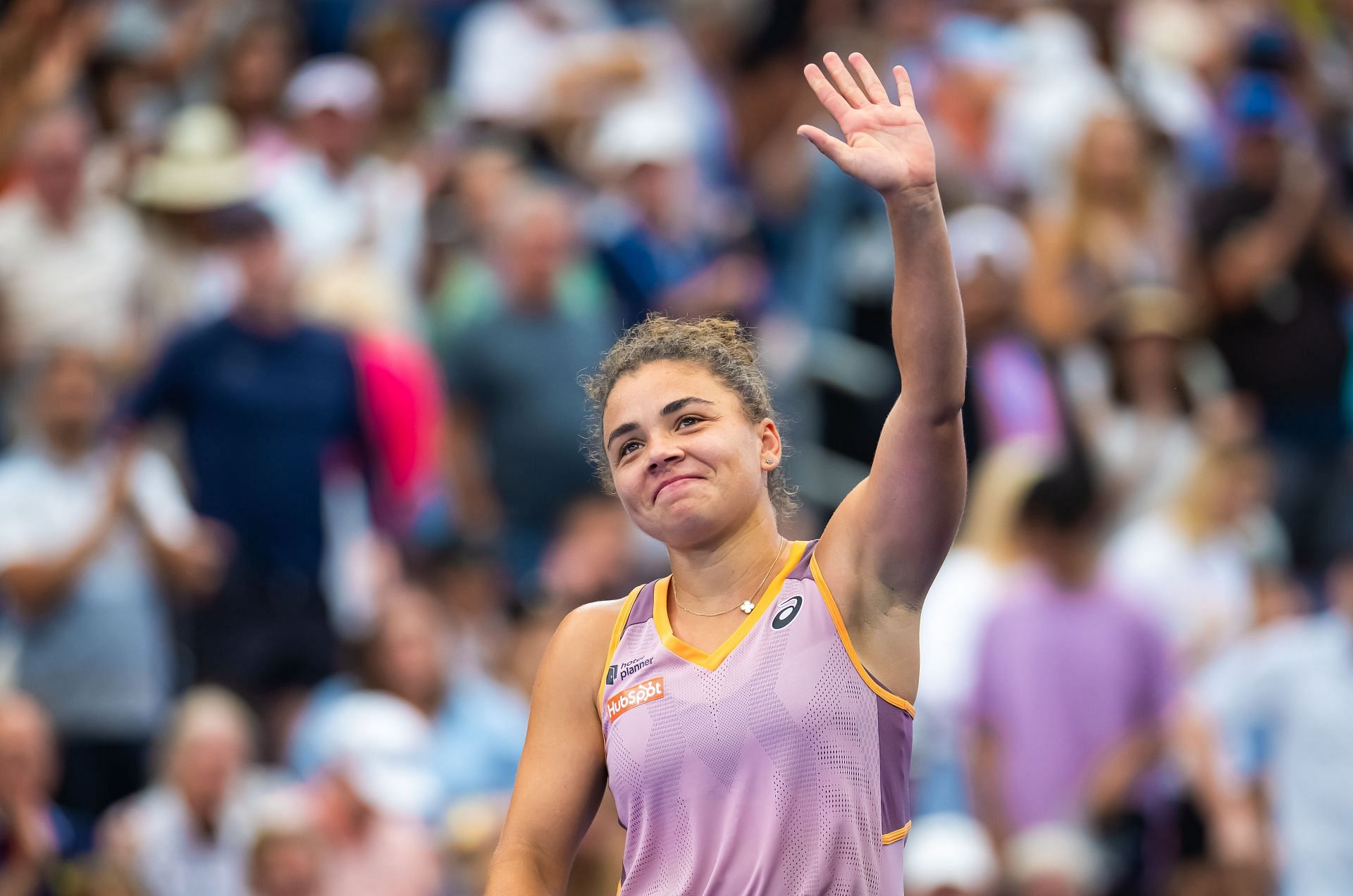 Jasmine Paolini at the US Open 2024. (Photo: Getty)