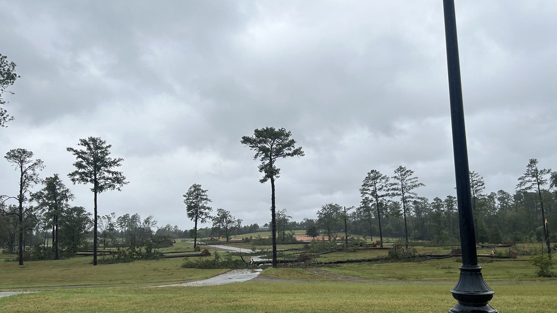 Hurricane Helene wreaks havoc at Augusta National, trees fall and Rae's