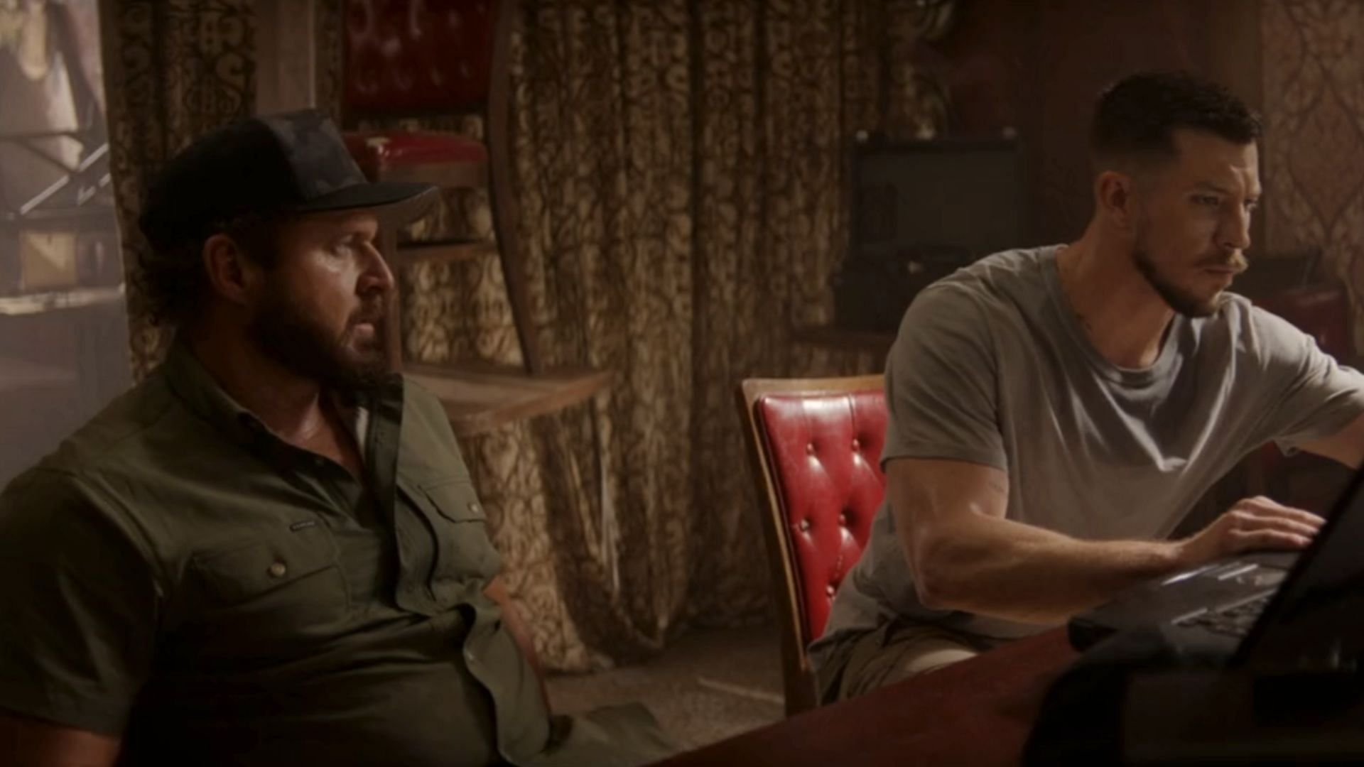 Sonny and Drew in SEAL Team Season 7 Episode 5 (Image via Paramount+)