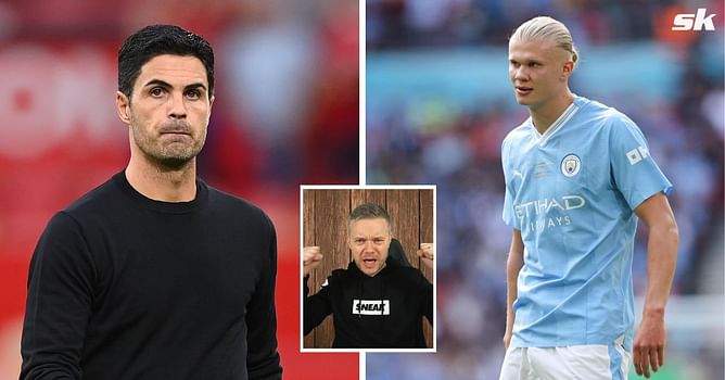 "I think there's a line of respect" - Mark Goldbridge lambasts Manchester City star Erling Haaland for 'disrespecting' Arsenal boss Mikel Arteta