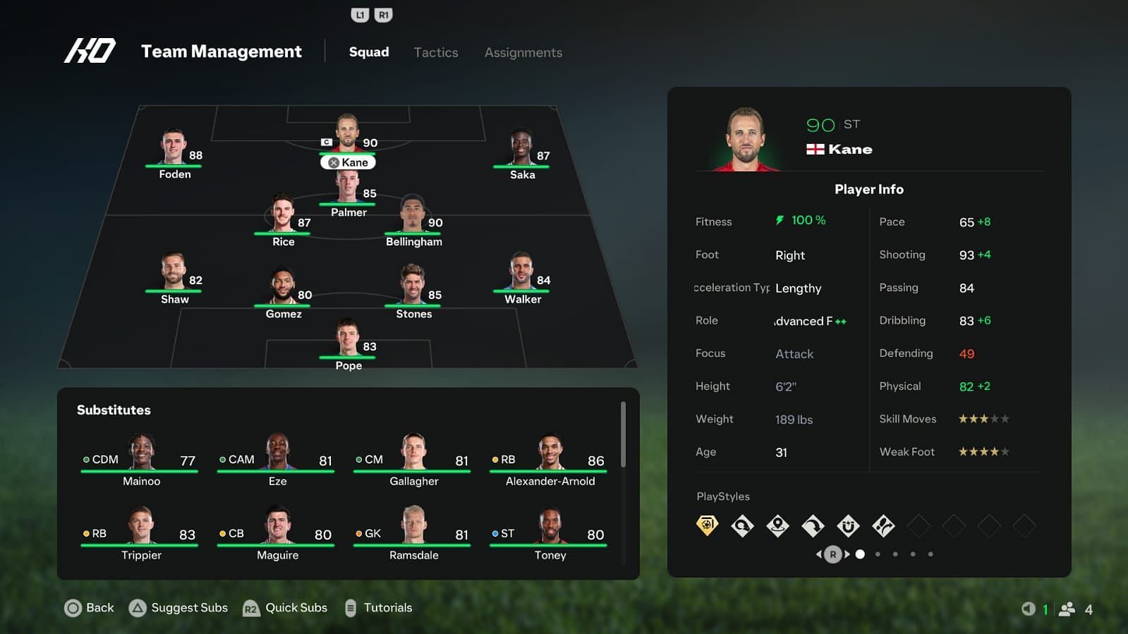 This is the best selection of players (Image via EA Sports)