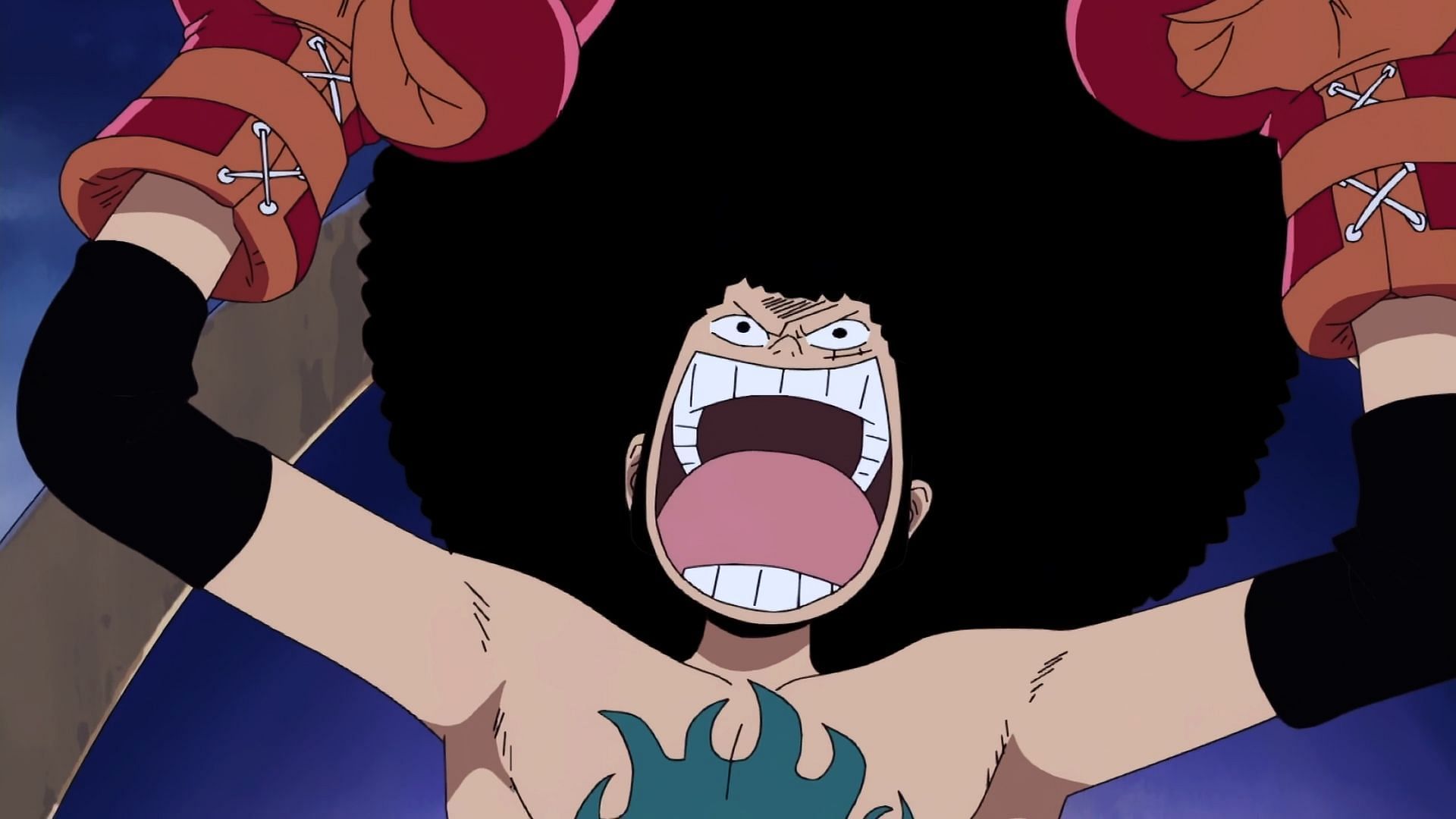 Afro Luffy as seen in One Piece (Image via Toei Animation)