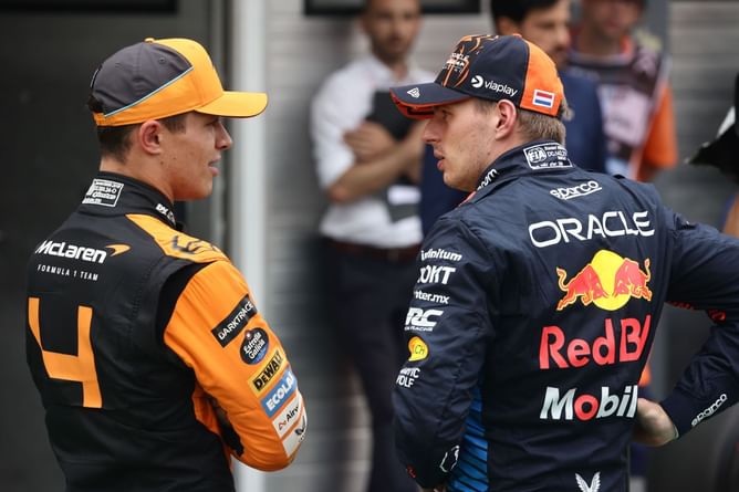 Max Verstappen responds to McLaren issuing team orders to aid Lando Norris' title campaign