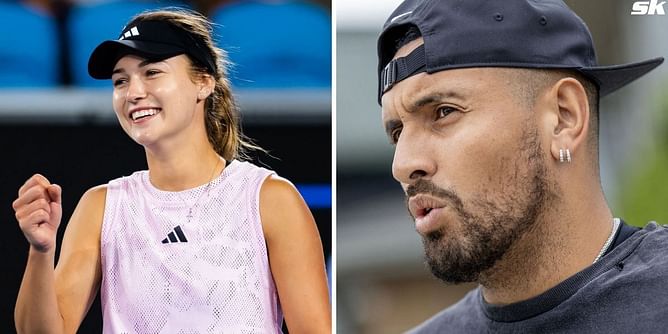 Hours after fielding immense backlash, Nick Kyrgios takes down seemingly derogatory remark aimed at Jannik Sinner's girlfriend Anna Kalinskaya
