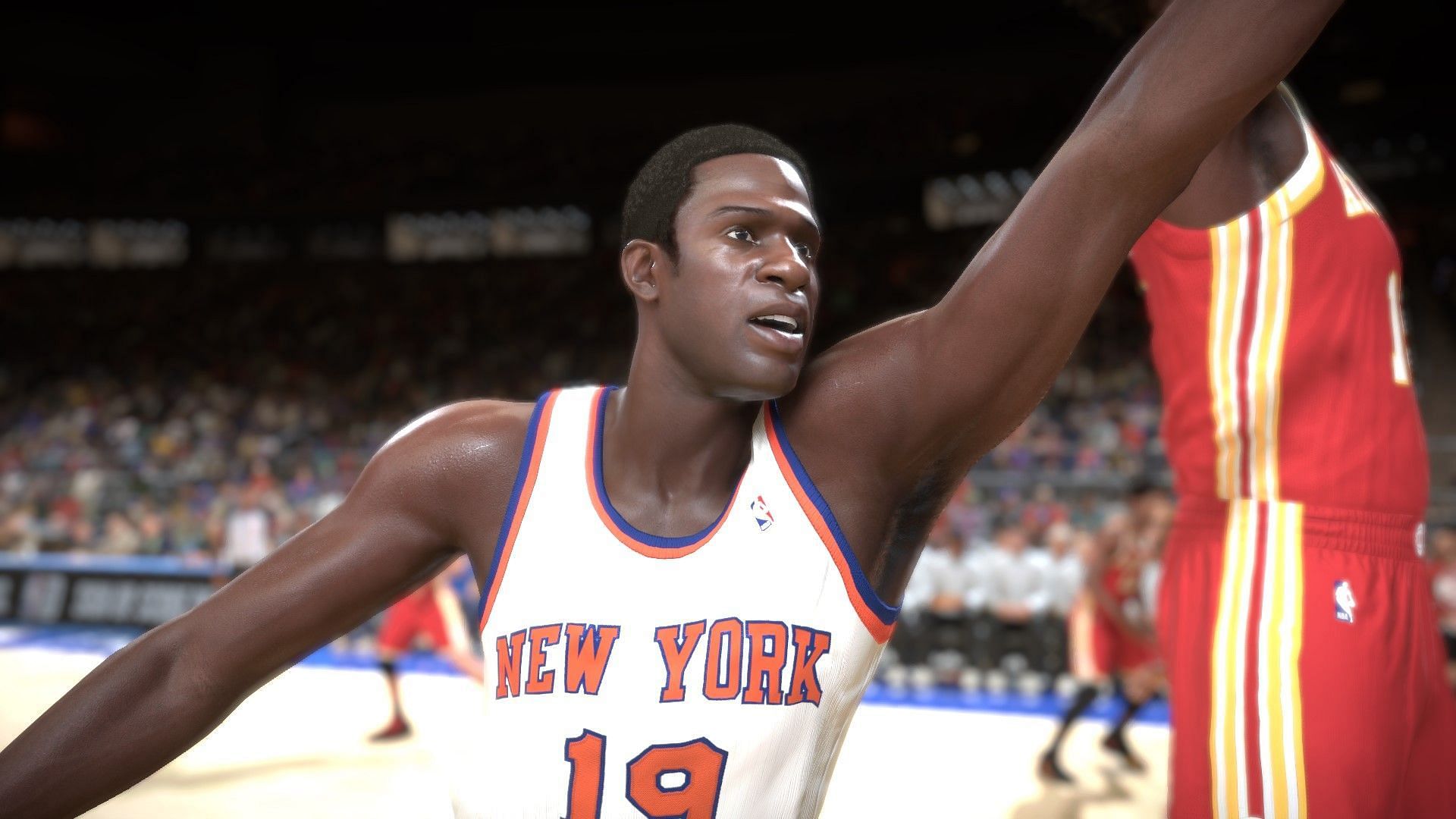 Reed in action for the All-Time New York Knicks (Image via Visual Concepts)