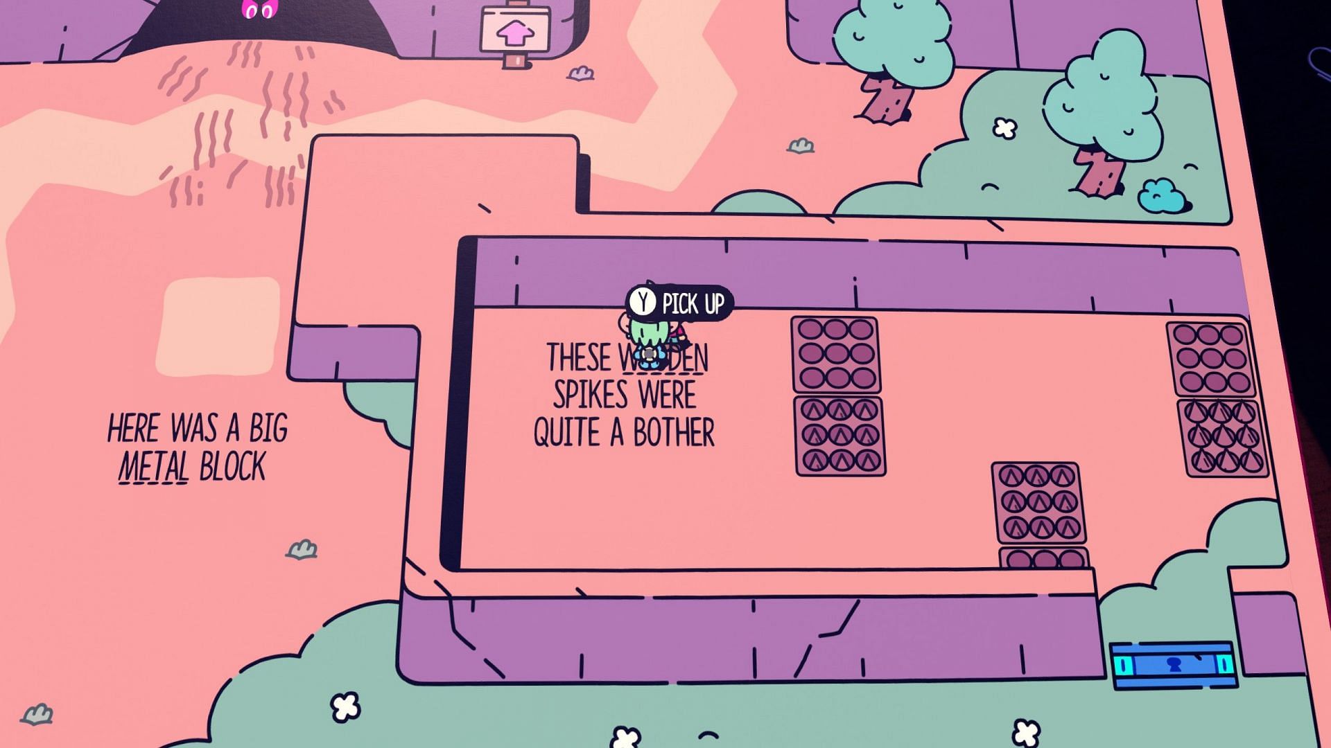 It&#039;s a smart mechanic that impresses whenever it pops up (Image via Devolver Digital)