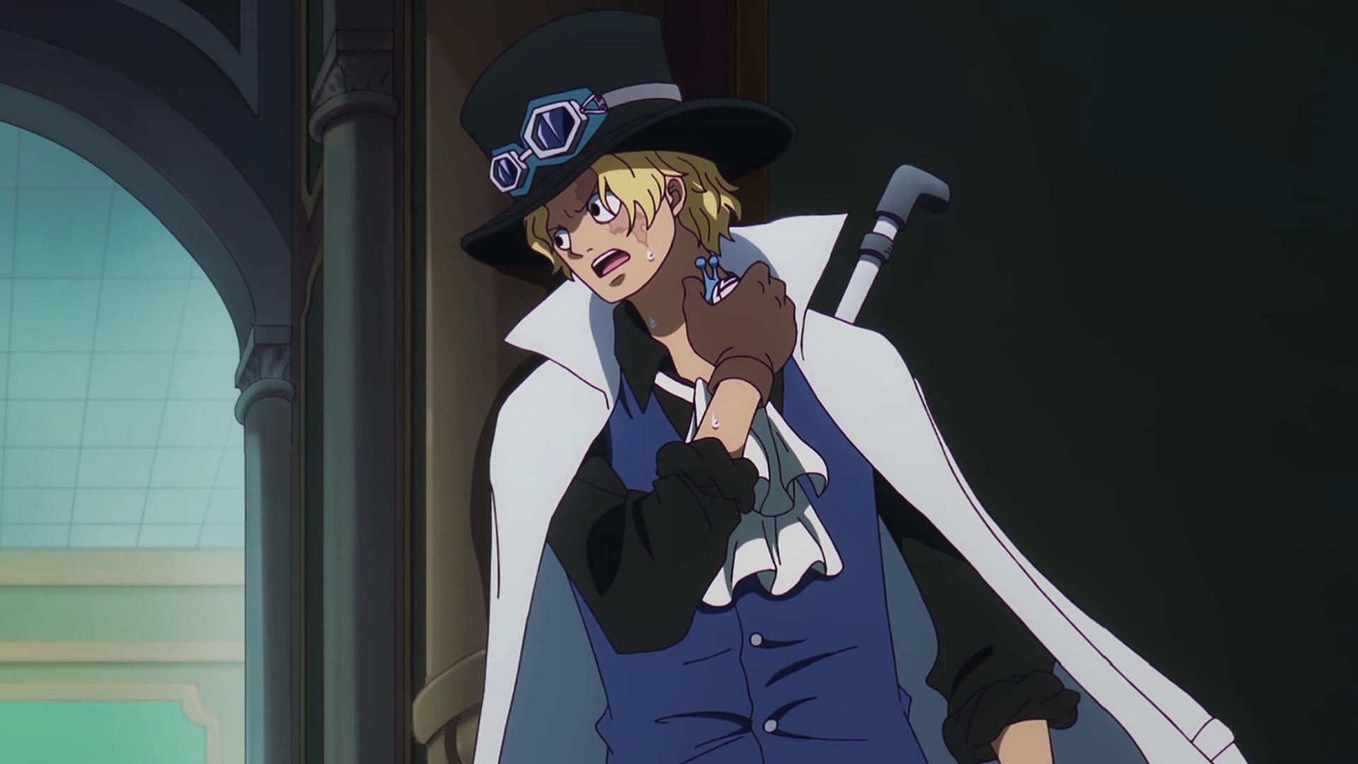 Sabo as seen in the One Piece episode 1117 (Image via Toei)