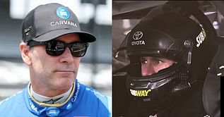 When Carl Edwards’ last-minute maneuver over Jimmie Johnson backfired at Kansas