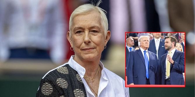 "Might be an even bigger misogynist than Donald Trump" - Martina Navratilova slams Republican VP nominee JD Vance for past comments about women
