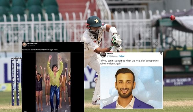 "Will Rain Allah save Pakistan from humiliation?"- Top 10 funny memes after Day 4 of 2nd PAK vs BAN 2024 Test