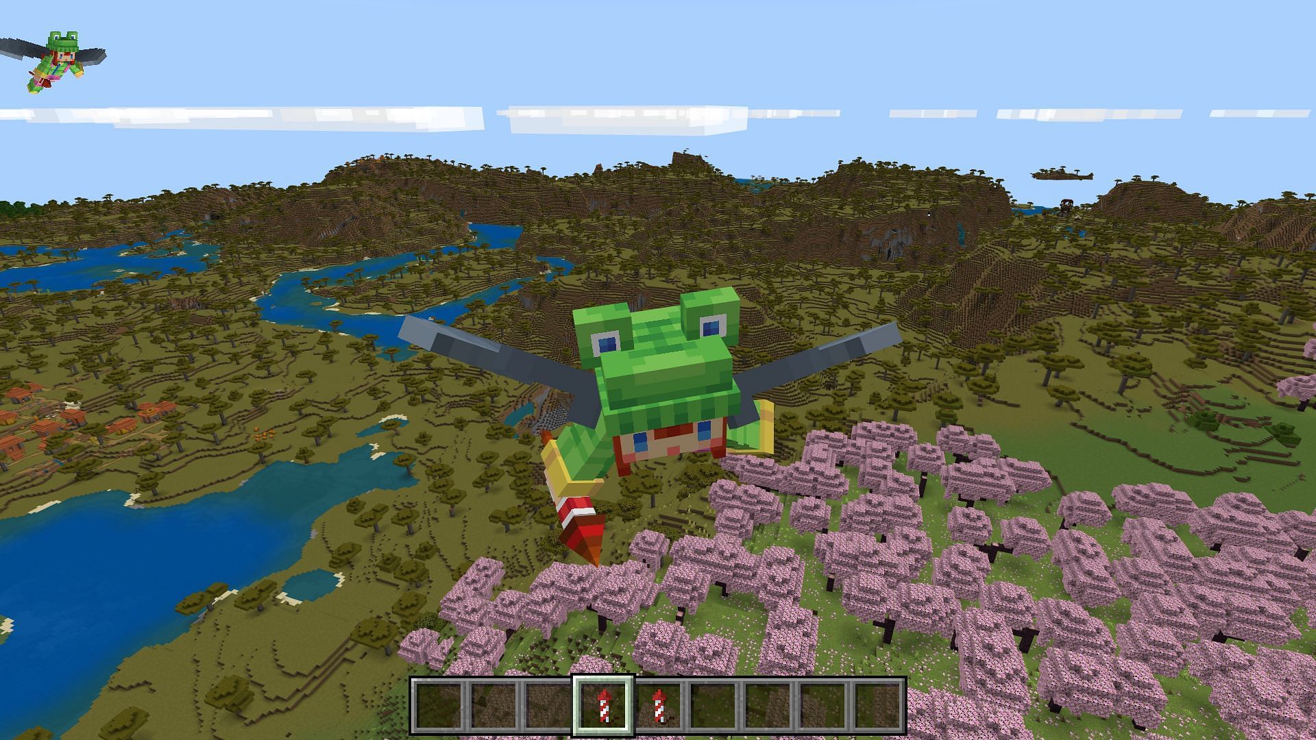 Minecraft Actions &amp; Stuff resource pack (Image via Mojang)