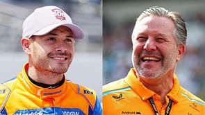 McLaren Racing's Zak Brown teases Kyle Larson's future F1 appearance during chat with Kevin Harvick