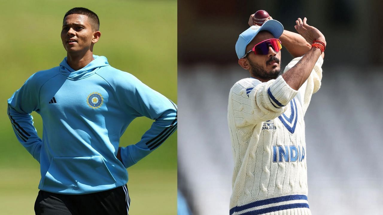 यशस्वी जायसवाल और अक्षर पटेल (Pc: Getty Images)