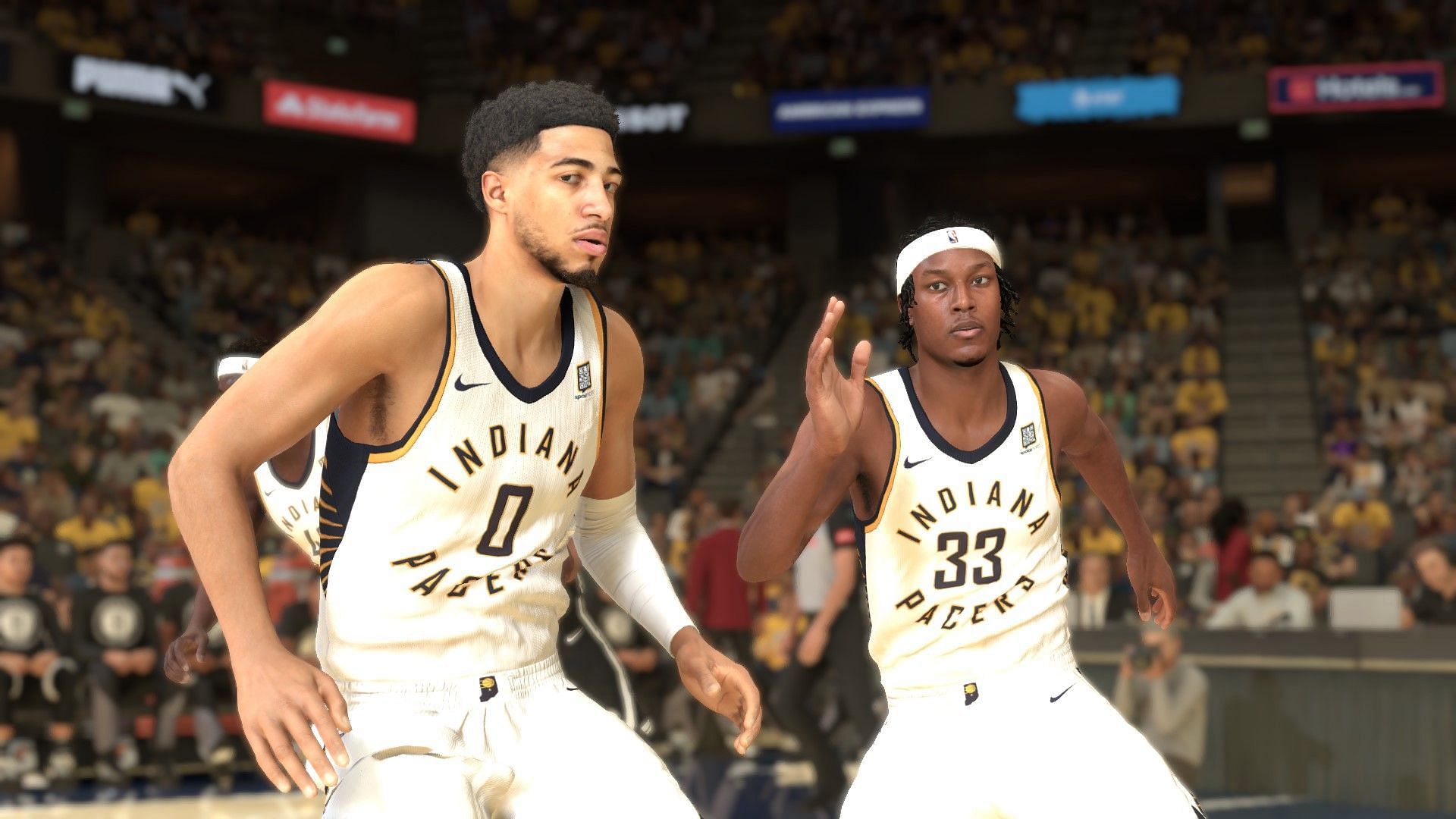 Indiana Pacers roster (Image via 2K Games)