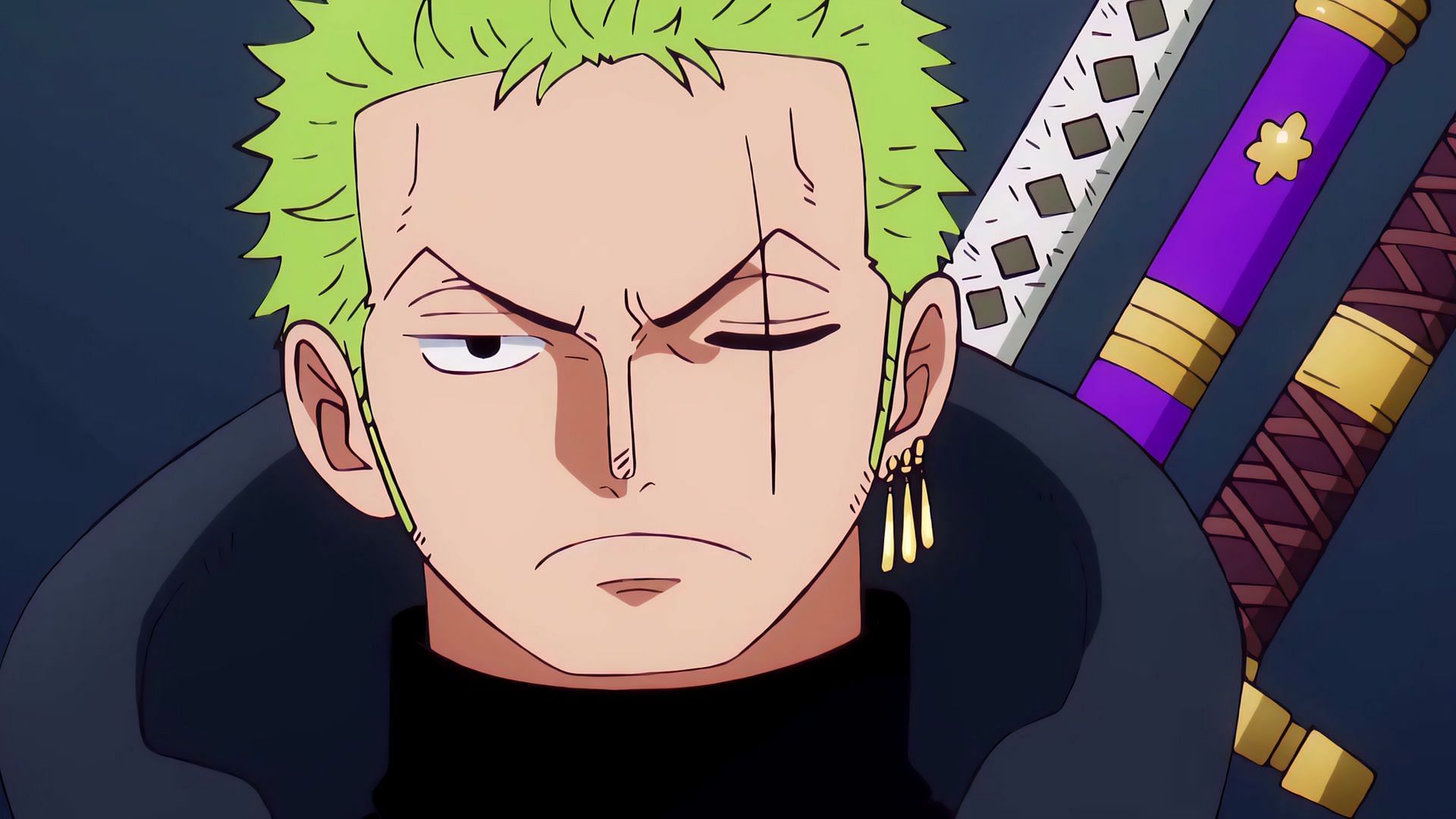 Zoro as seen in One Piece (Image via Toei Animation)