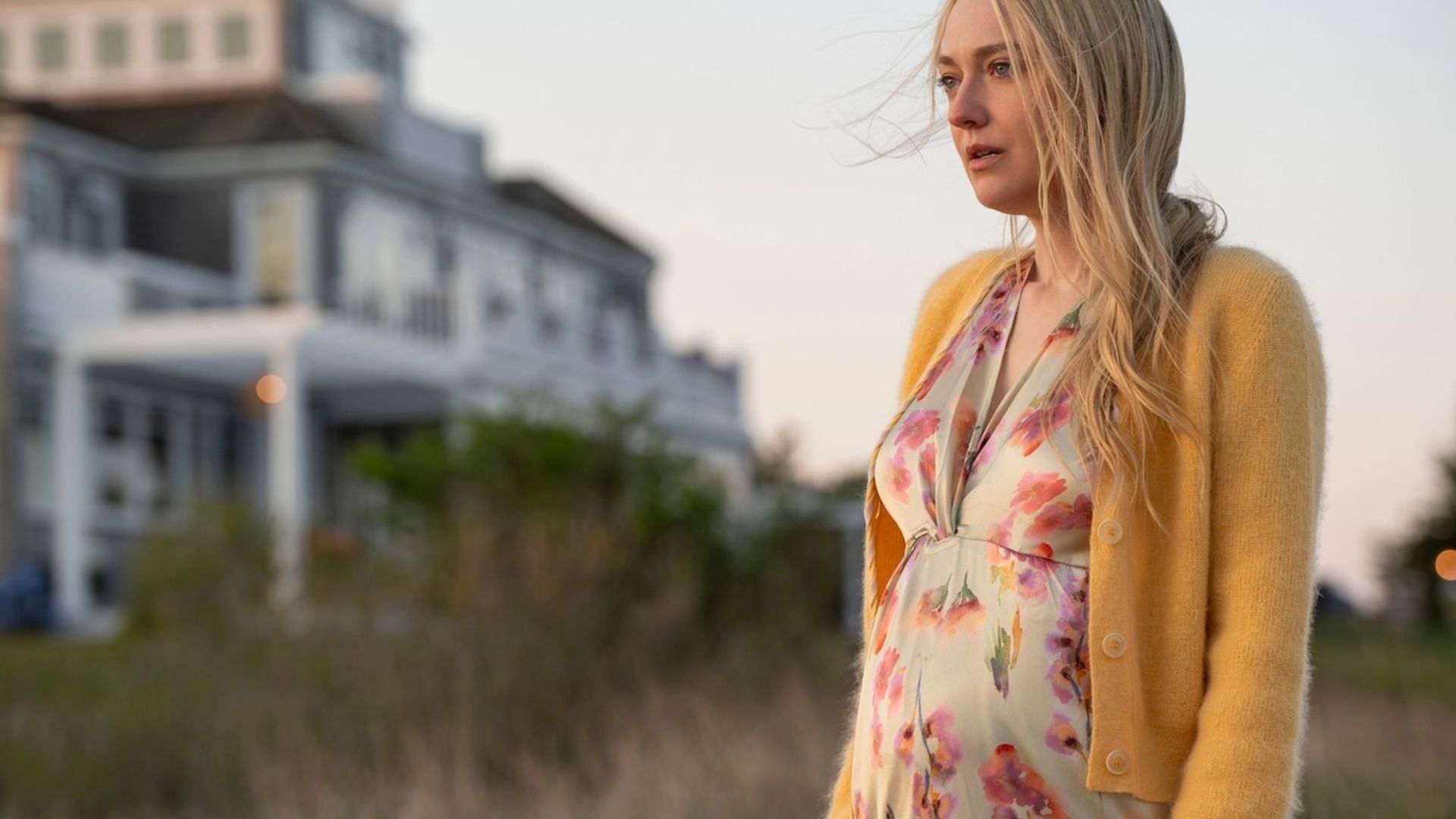 Dakota Fanning plays Abby Winbury in The Perfect Couple (Image via Netflix)