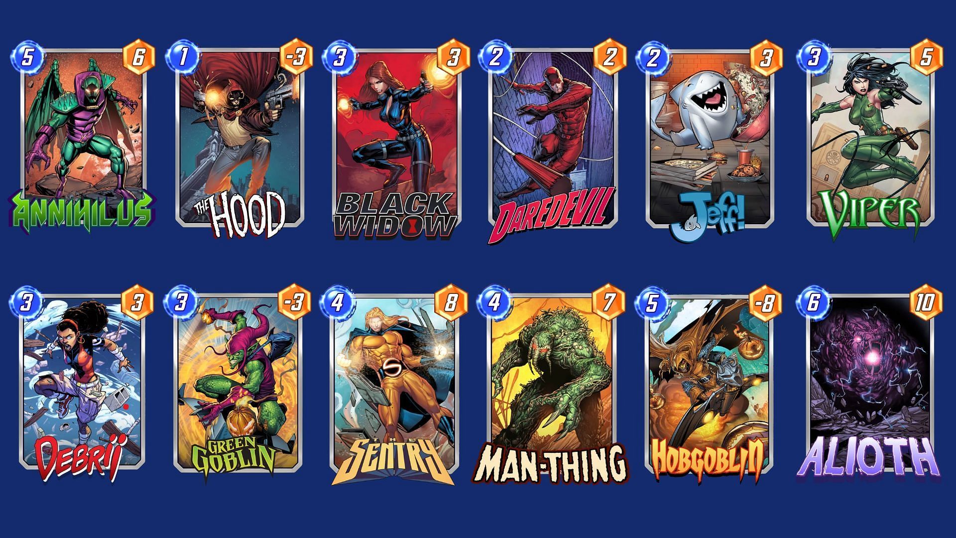 The Annihilus Junk Deck in Marvel Snap (Image via Nuverse)