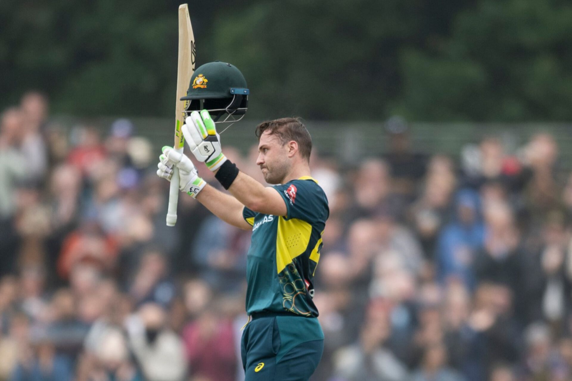 Josh Inglis scored 103 off 49 balls (Image via X/@CricketScotland)