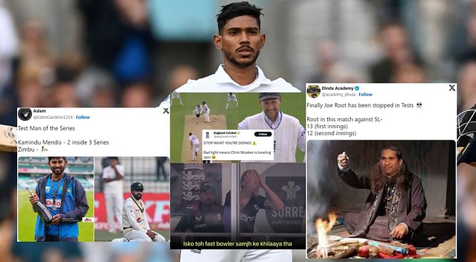 "BAZBALL, A fancy term invented just for Pakistan highways"- Top 10 funny memes after England's thumping loss vs Sri Lanka in 3rd Test 2024