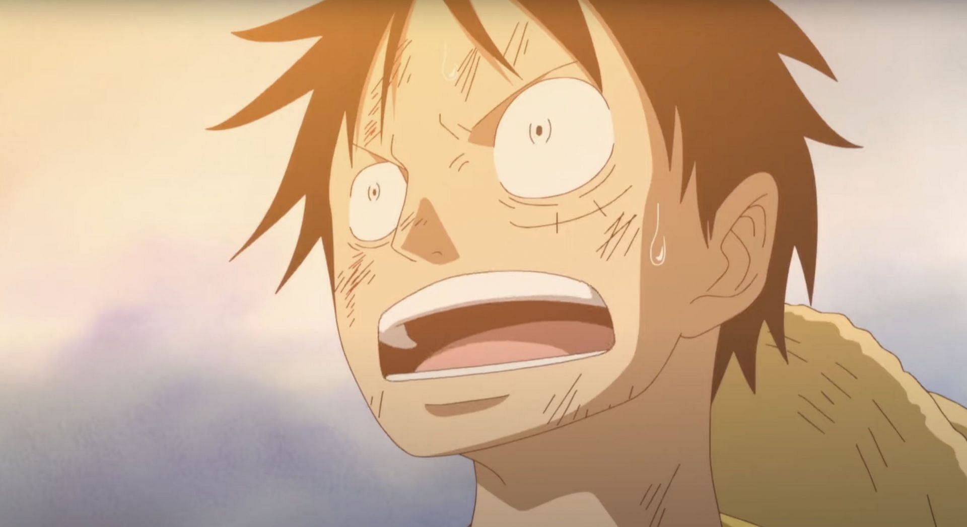 Monkey D. Luffy as seen in anime (Image via Toei Animation)