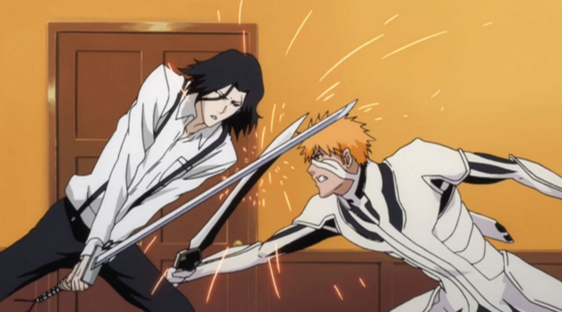 Shukuro Tsukishima and ichigo Kurosaki as seen in anime (Image via Studio Pierrot)