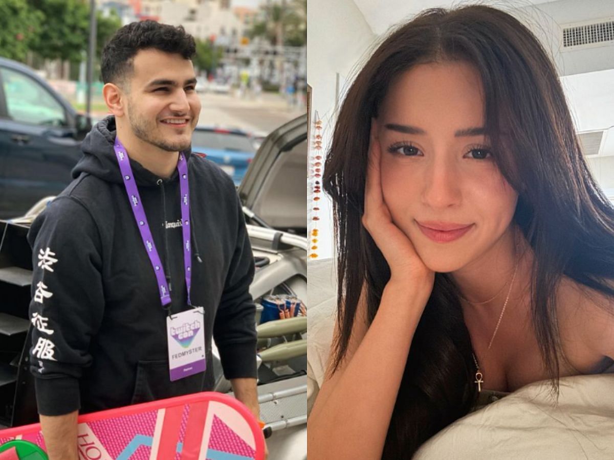 Pokimane, among others, accused FedMyster of improper behavior (Image via Instagram/Fedmyster and Pokimane)