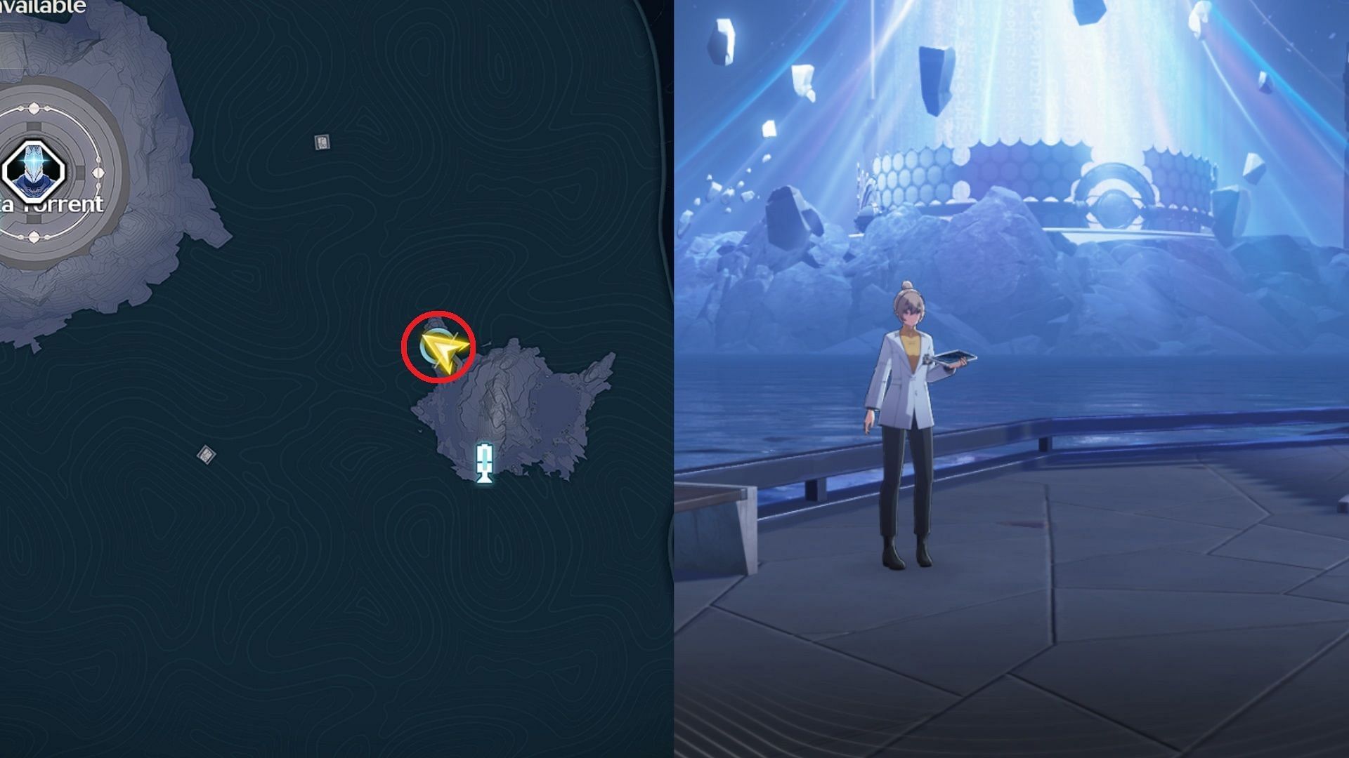 Data Overdash quest location (Image via Kuro Games)