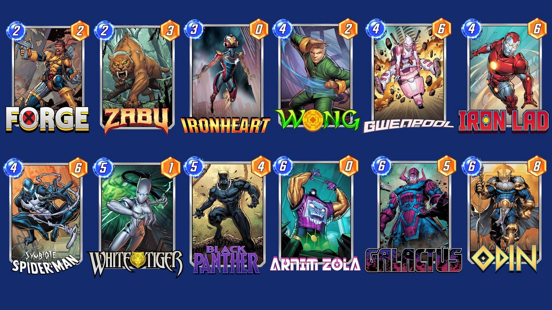 The Black Panther Zola Deck is another great Marvel Snap Black Panther deck (Image via Nuverse)