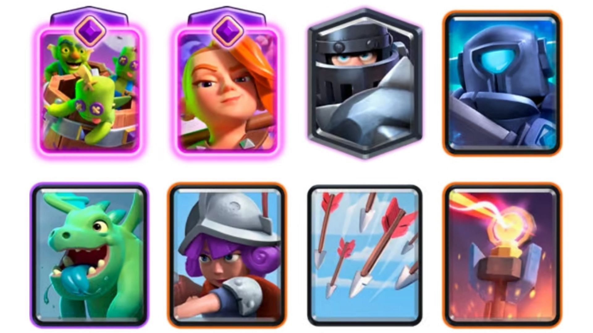 MK BBD deck in Clash Royale (Image via Supercell)