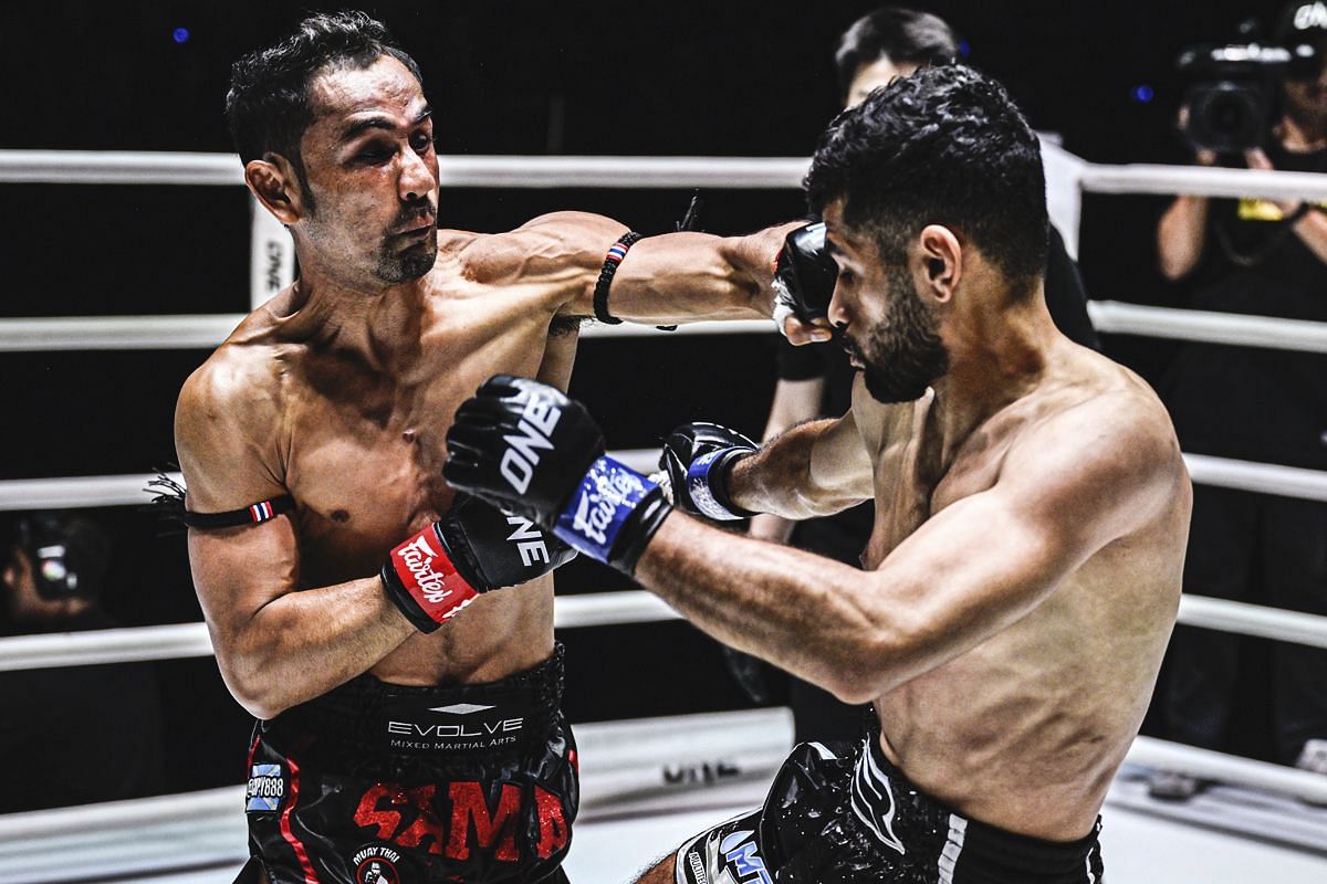 Sam-A knocked out Akram Hamidi with ease at ONE Friday Fights 81. [Photo via: ONE Championship]