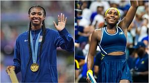"Thank you love" - Masai Russell expresses gratitude to Coco Gauff for sending her Bose earbuds following Paris Olympics 2024 exploits