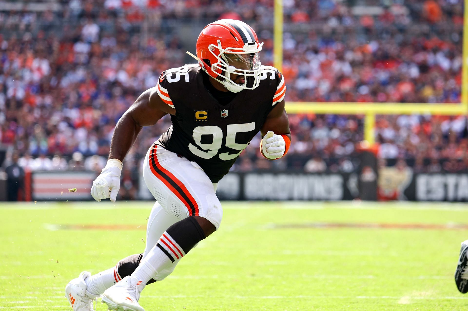 Cleveland Browns DE Myles Garrett (Credits: Getty)