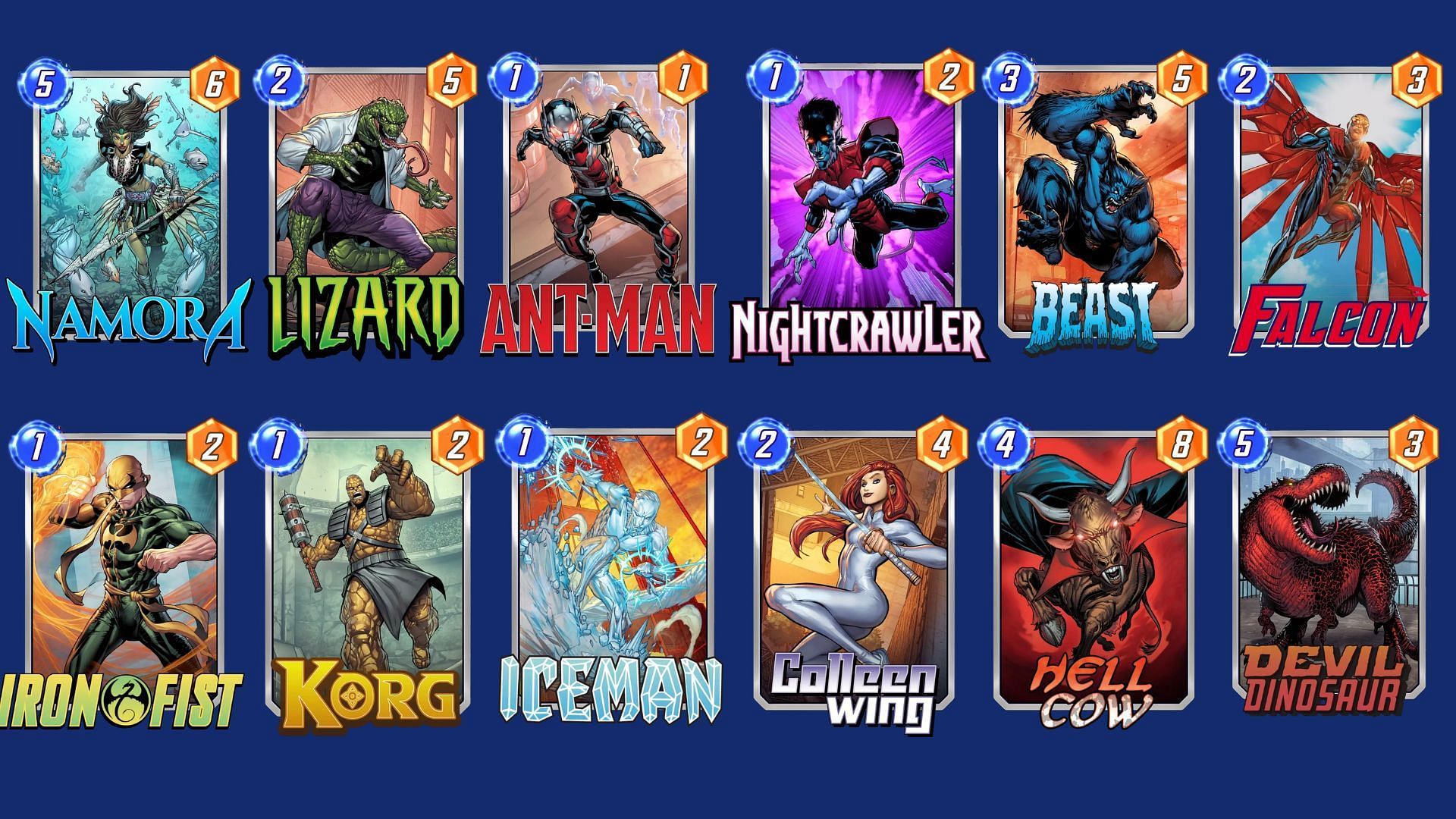 Aggressive Beatdown is an overwhelming Marvel Snap Namora deck (Image via Nuverse)