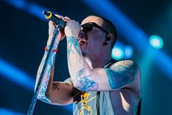 Chester Bennington's son Jaime claims Linkin Park fans are threatening him after he spoke out against the band