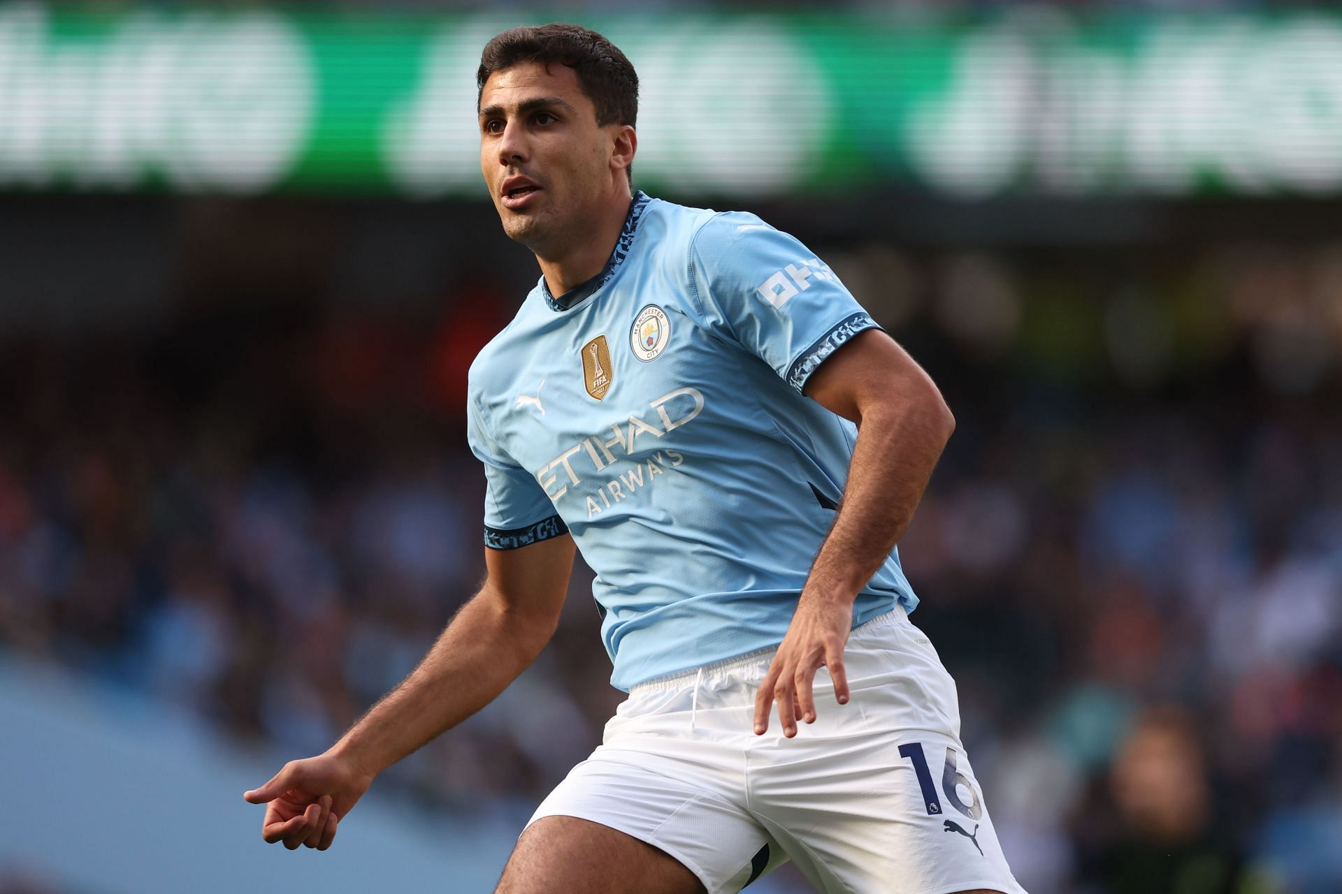 Rodri has admirers at the Santiago Bernabeu