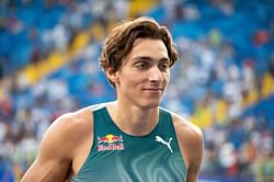 "It was a different kind of viralness" - Mondo Duplantis on his viral video of running to GF Desire Inglander after winning gold at Paris Olympics