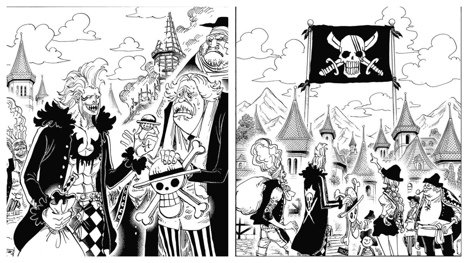 Bartolomeo disregarded the authority of the Red Hair Pirates (Image via Shueisha)