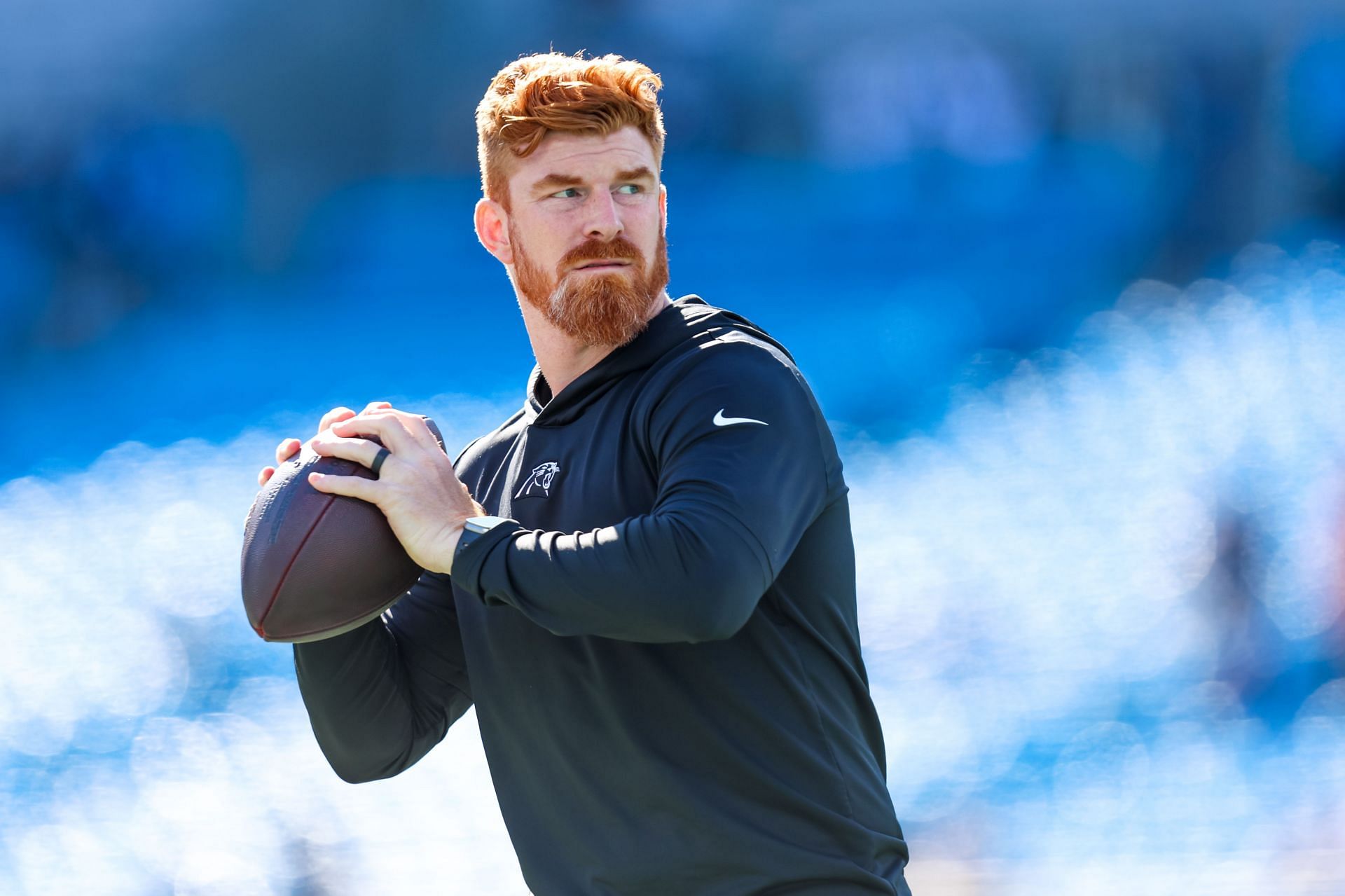 Andy Dalton during Dallas Cowboys v Carolina Panthers - Source: Getty