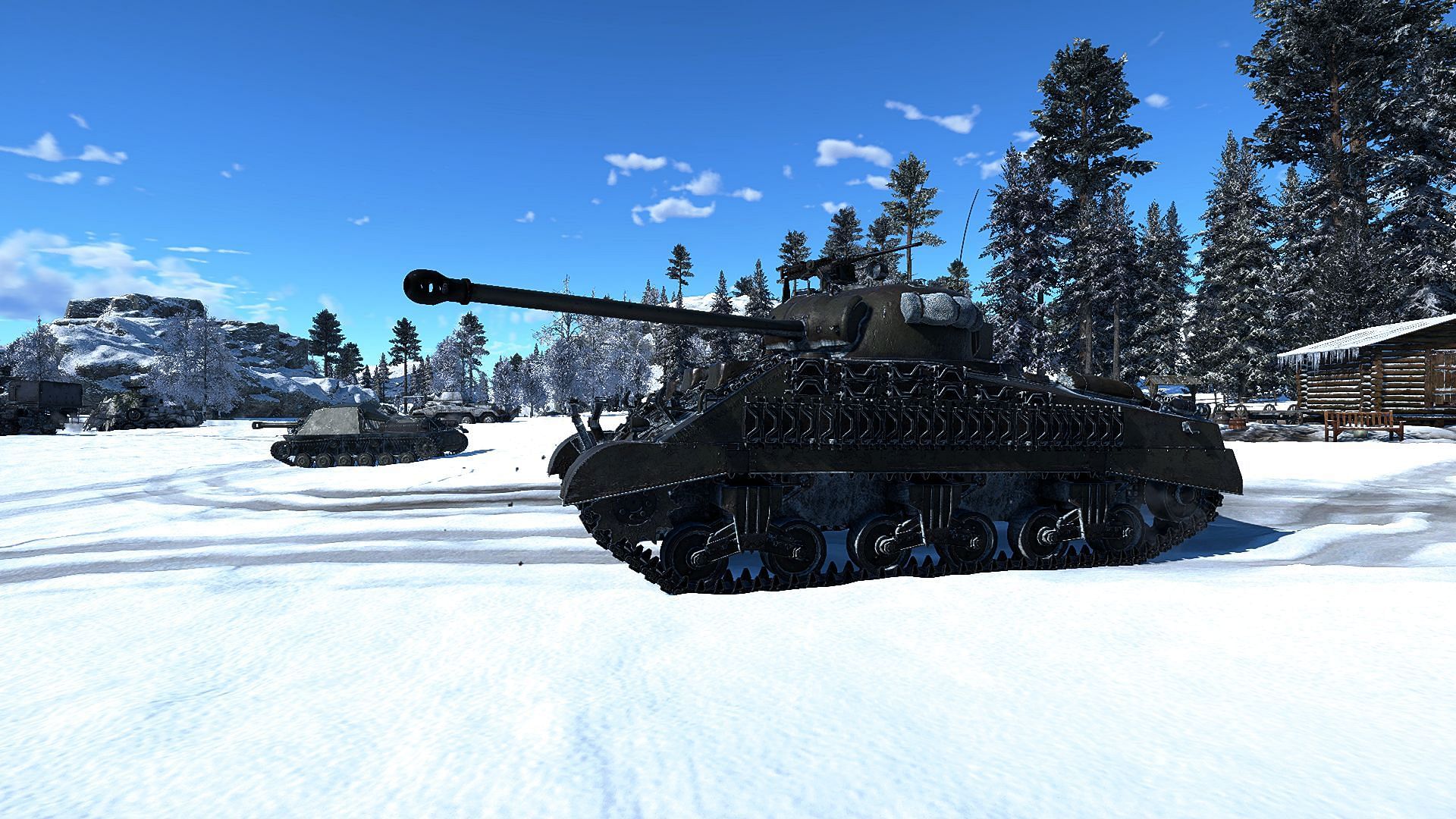 The Sherman Firefly has great firepower (Image via Gaijin Entertainment)