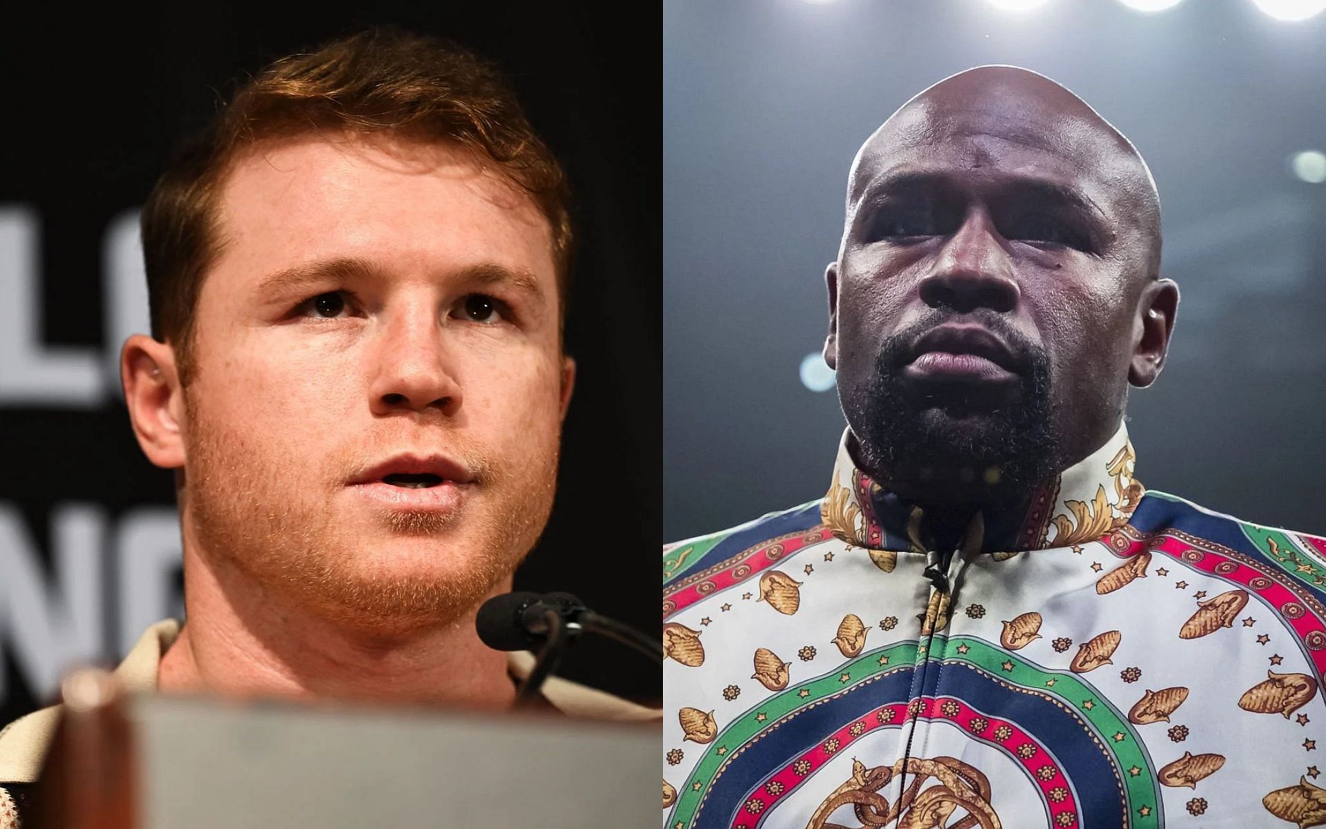 Canelo Alvarez (left) gives thumbs up on rematch with Floyd Mayweather (right) [Images courtesy: Getty Images]