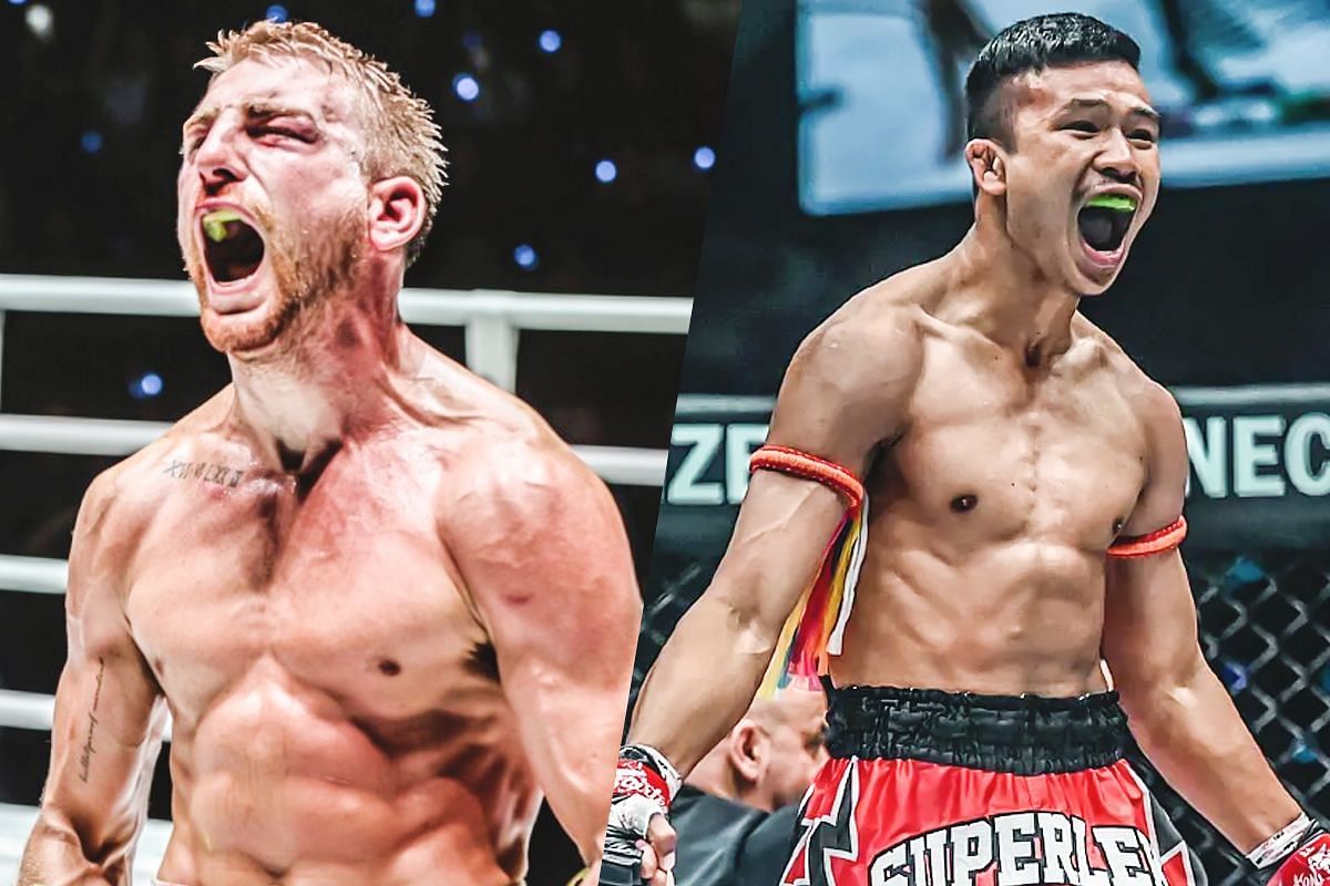 Jonathan Haggerty and Superlek Kiatmoo9 - Photo by ONE Championship